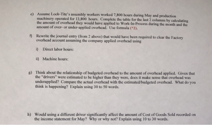 used DL used Overhead applied GIP - May 31 9.500 170,000 154.000