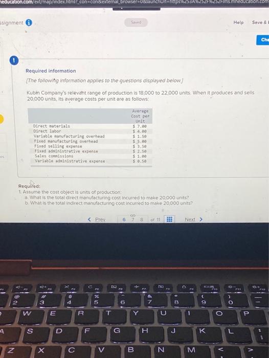  education.com/ext/map/index.html?_con=cond external_browseraunchurahttps%253AX6252F%252Fims.mneducation.com ssignment Soved Help Save & Che Required information [The