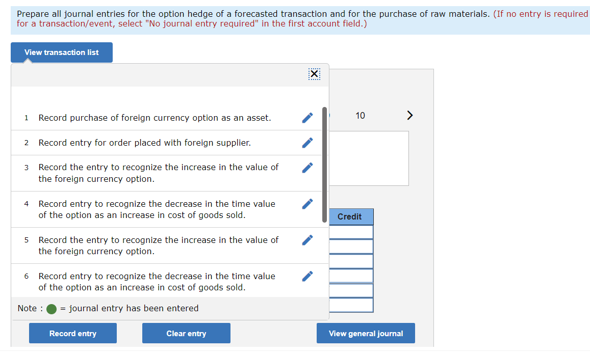 purchase raw materials from a foreign supplier at a cost of 1,000,000