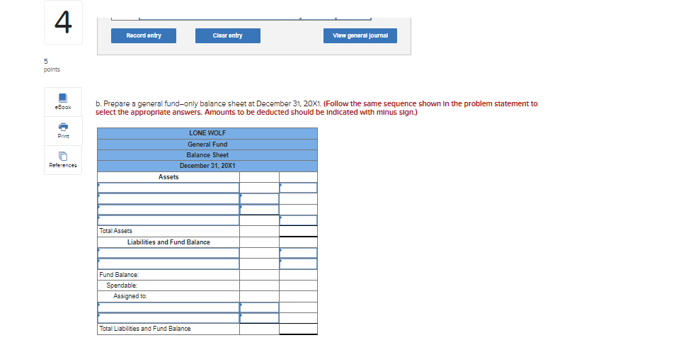general fund follows. 5 points eBook Cash Property Taxes Receivable-Delinquent Allowance for