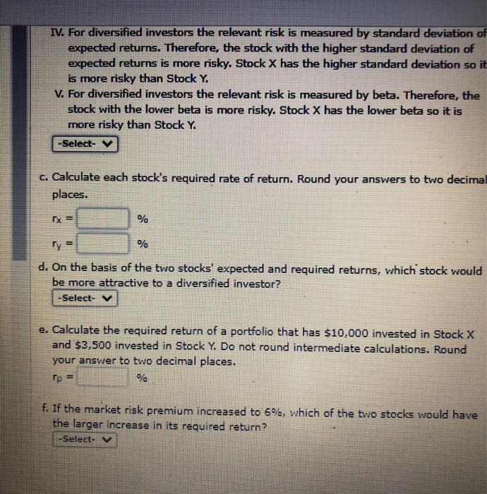 beta coefficient of 1.0, and a 35% standard deviation of expected returns.
