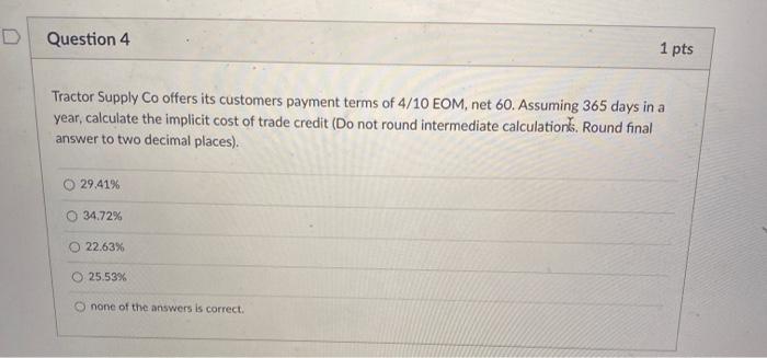 costs against carrying costs to find an optimal management strategy The restrictive