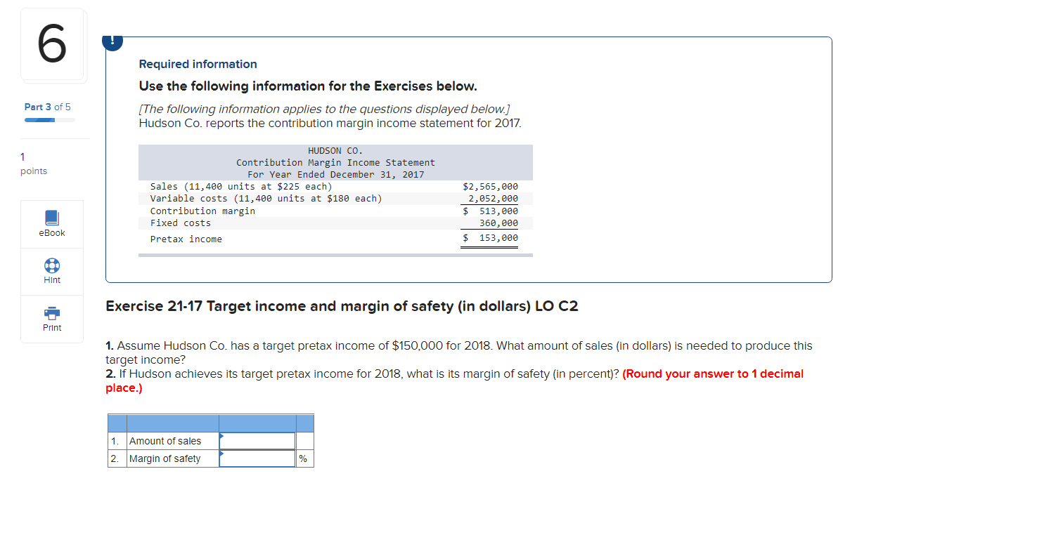 variable costs to make. (Round your answers to 2 decimal places.) (1)