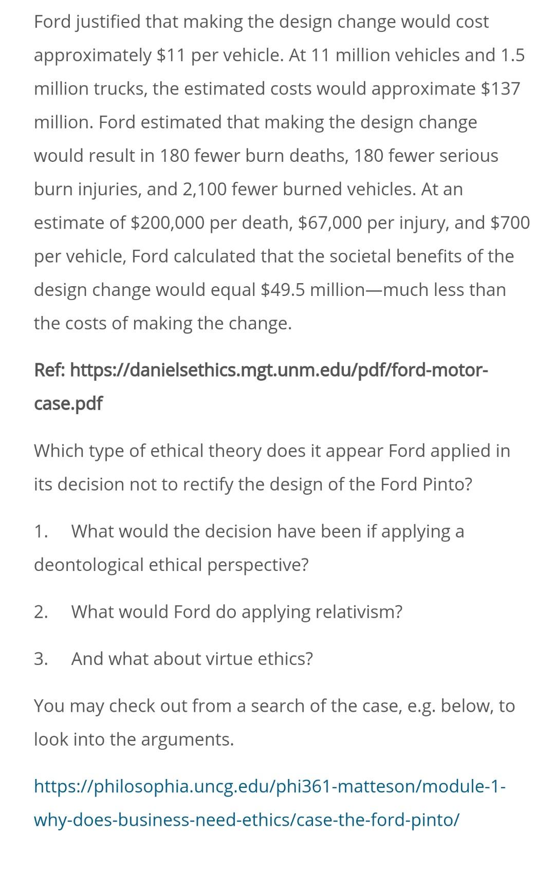 that Ford Motor Company manufactured from 1970-1980. The Pinto caught on with