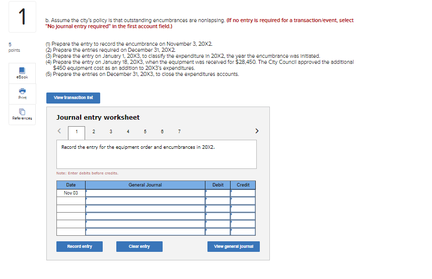 1 5 points The City of Batavia ordered new computer equipment for