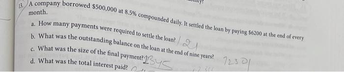 please answer it proper formulas so i can understand it thank you