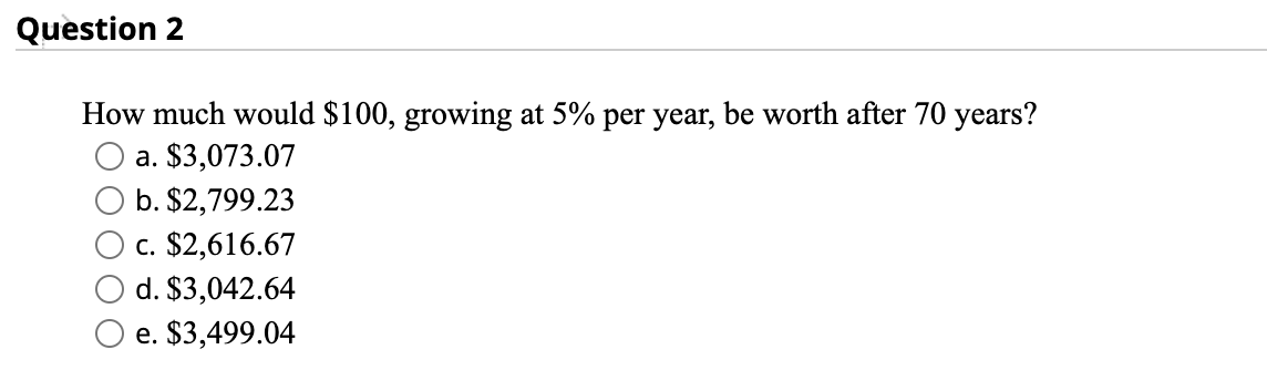 per share were $3.50, and its growth rate during the prior 5