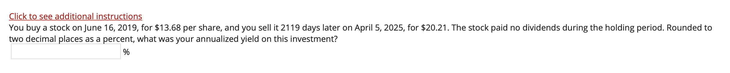 APR car loan with monthly payments. Rounded to two decimal places as