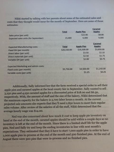ACCT 111-SME Project Part A = Problems 1-3 (60 points) Part B