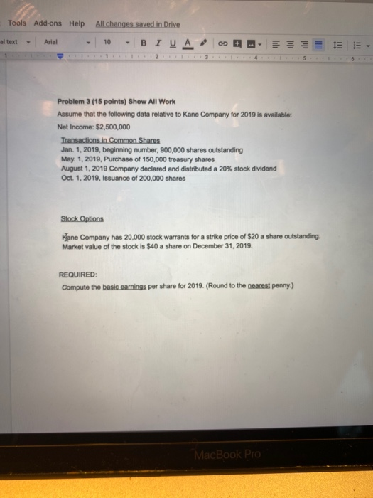  Tools Add-ons Help All changes saved in Drive al text -