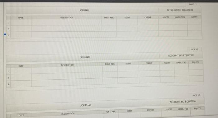 payments of 512,722, beginning on December 31 Yeart Required a Prepare a