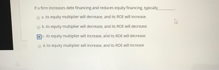 decreases. b. Current ratio increases. c. Profit margin reduces d. Day sales