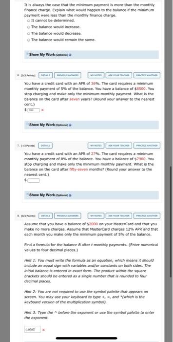  please help no cursive plz It is always the case that