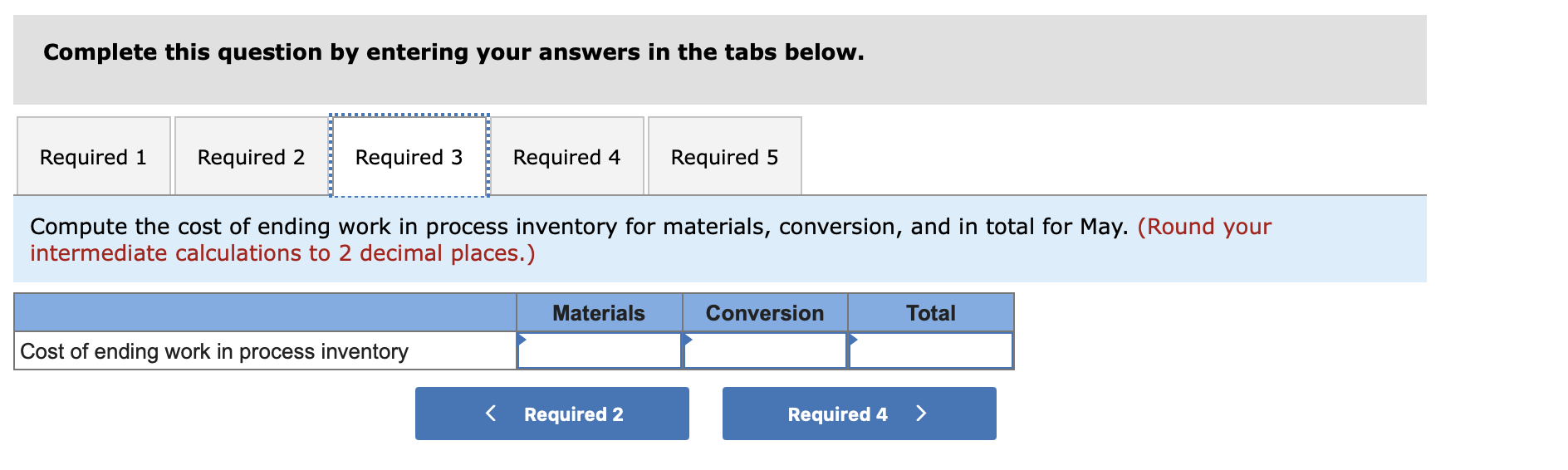 It manufactures a caulking compound that goes through three processing stages prior