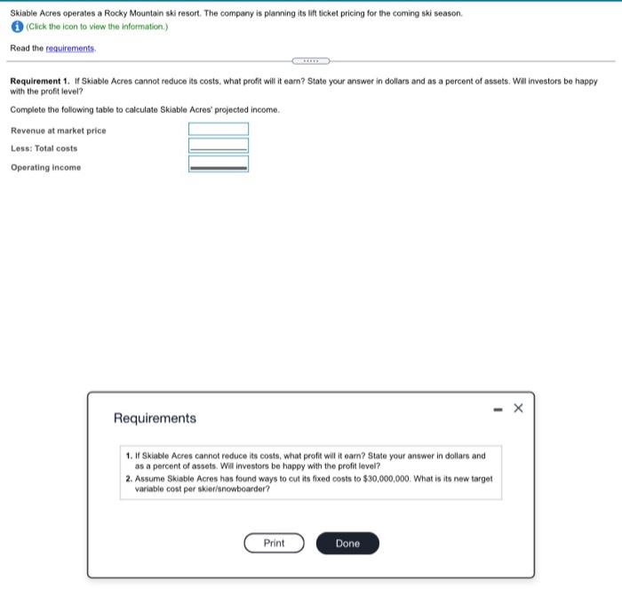 of 100 points Part 1 of 4 Points: 0 of 5 Skiable
