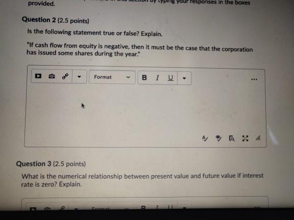  Please answer ASAP provided. your responses in the boxes Question 2