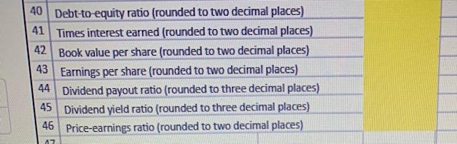 management purposes 3. Compute and interpret financial ratios that managers use for