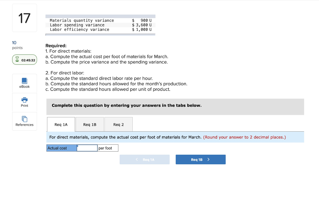 Data (L010-1, LO10-2] points Sharp Company manufactures a product for which the