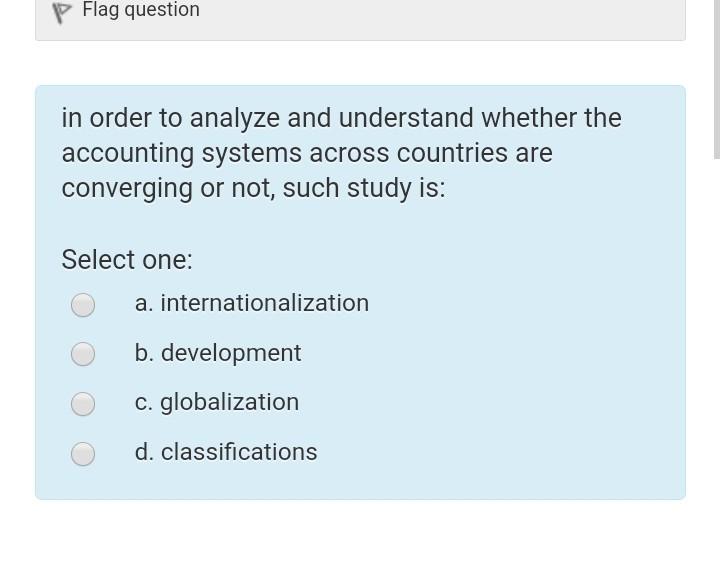 P Flag question in order to analyze and understand whether the