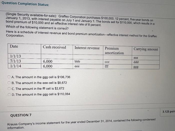 $100,000,12 percent, five-year bonds on January 1, 2013, with interest payable on