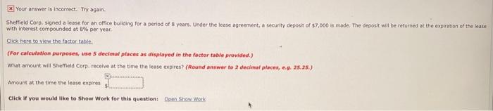  Please answer these 3 questions, thank you! FIRST PICTURE Sheriffield Corp.