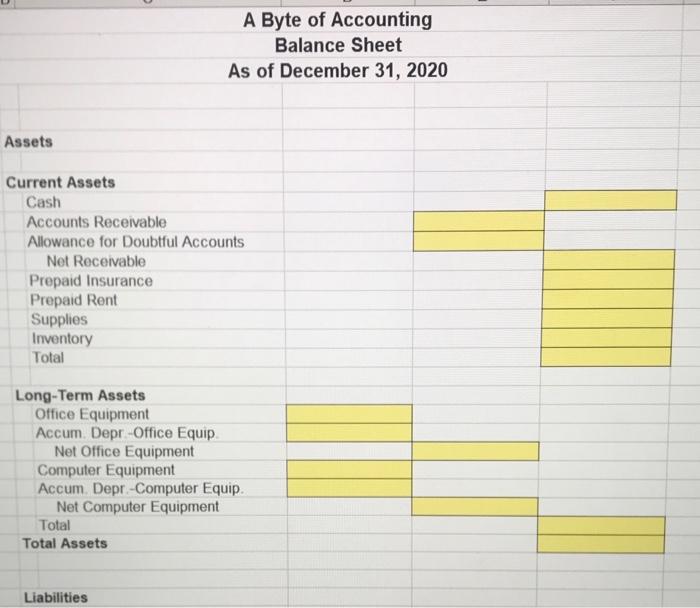 and Byte's employees install, modify and test the new items. Significant Accounting