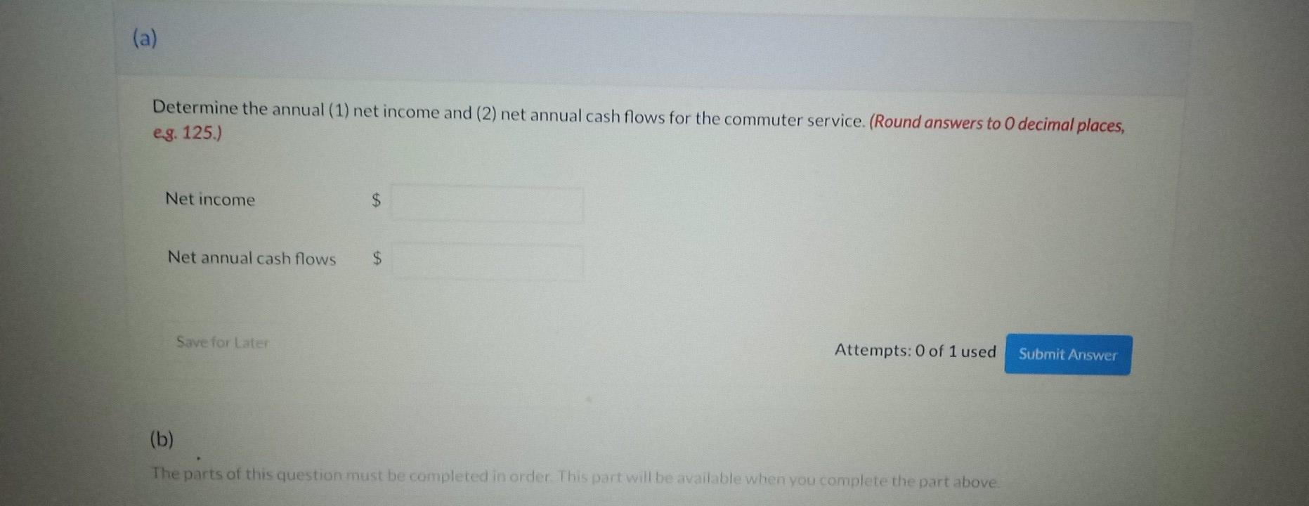 weekend travel. He believes that a weekend commuting service could be organized
