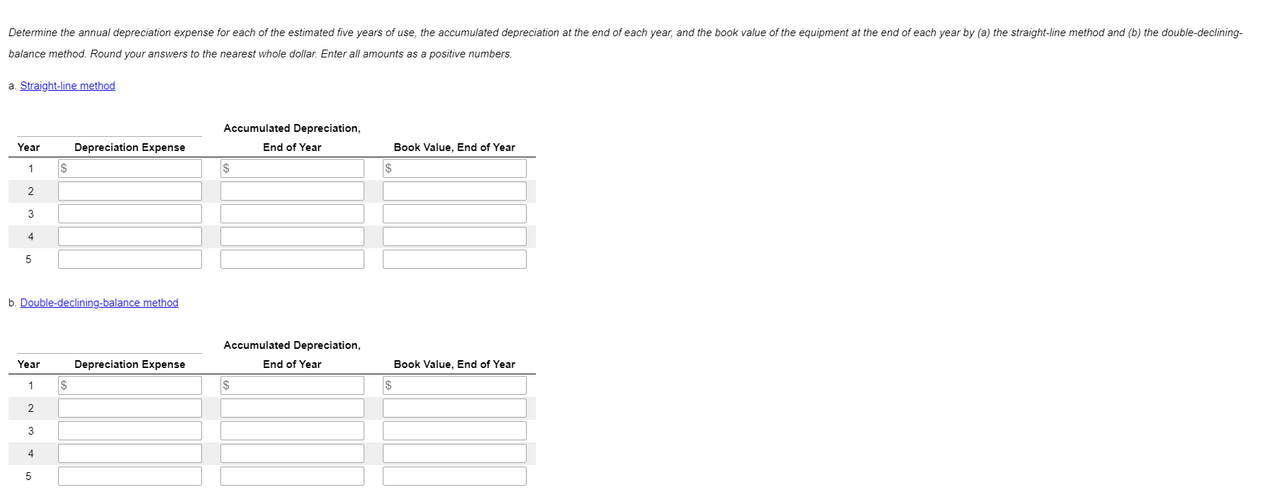 New lithographic equipment, acquired at a cost of $843,200 on March 1