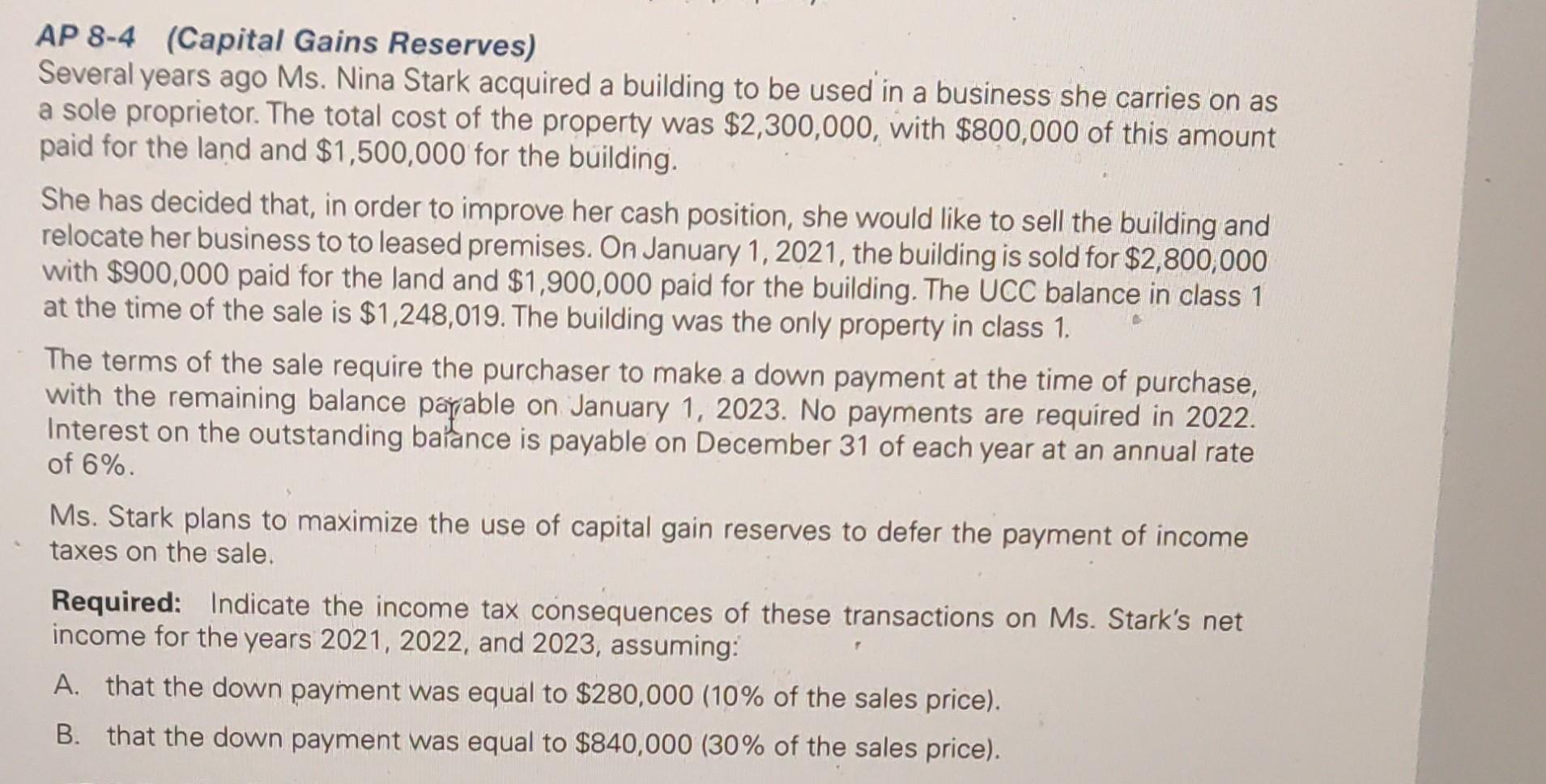  this is a question from a Canadian college. please do use