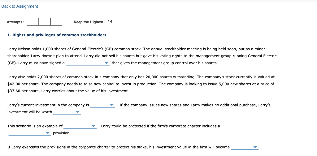  Back to Assignment Attempts: Keep the Highest: 14 1. Rights and