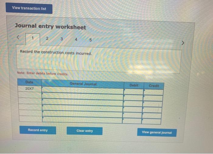 began under the contract on 1 July 20X5, and was completed on