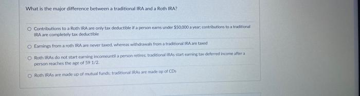 an IRS before age 59 1/2, the person must pay a 10%