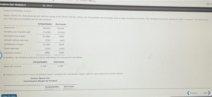  om Problem Set: Module 6 Book Product Pro Aas Gas Sports