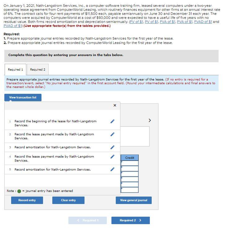  On January 1, 2021. Nath-Langstrom Services, Inc., a computer software training