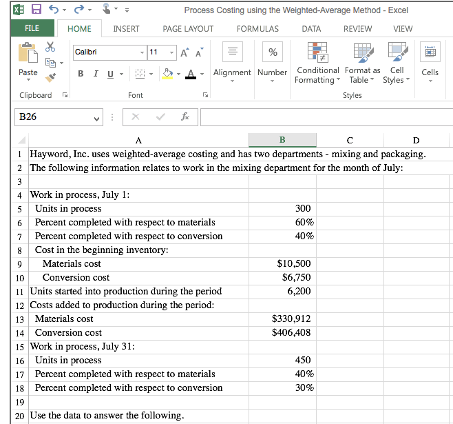 units of production 31 32 2. Compute cost per equivalent unit. 33