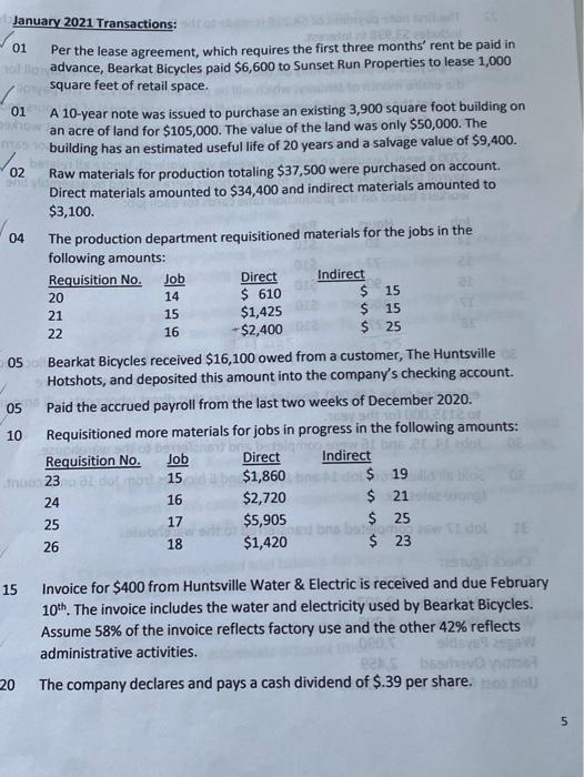 Job Cost Sheet Start Date 12/15/2020 3racing bicycles Direct Labor Date Cost