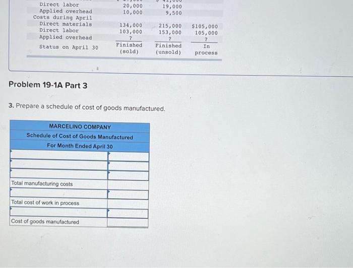 Raw materials purchases in April are $530,000, and factory payroll cost in