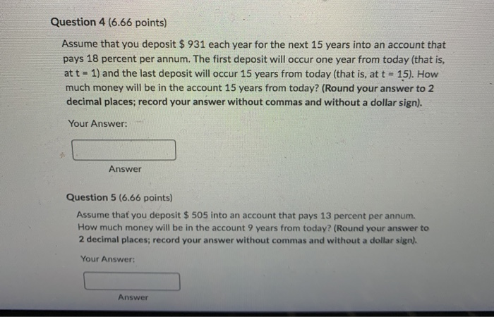 some money at 8 percent per annum ou repay the loan by