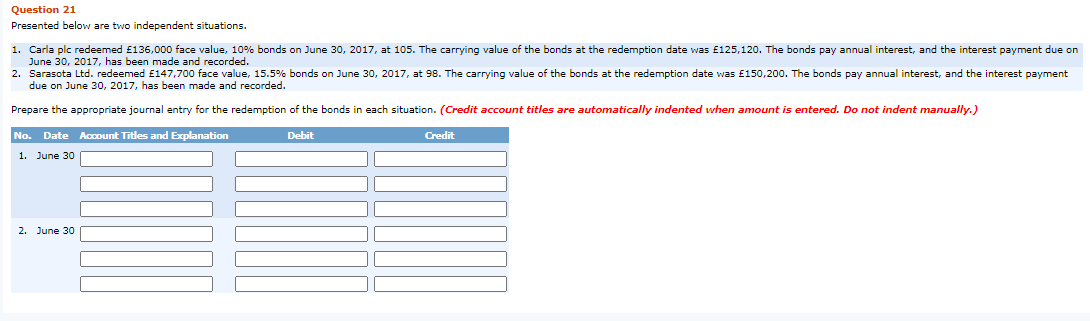  answer only plz, direct thumbs up Question 21 Presented below are