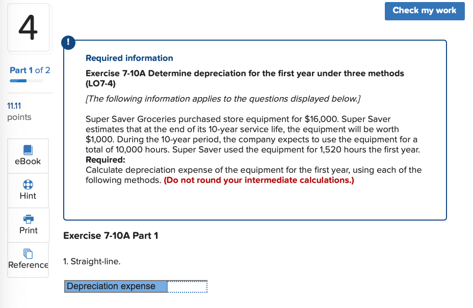 Just need Depreciation expense using all three methods. Straight line method, Double