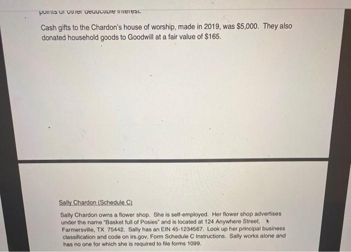 Page 1 & 2 and the Schedule B. You will recall we