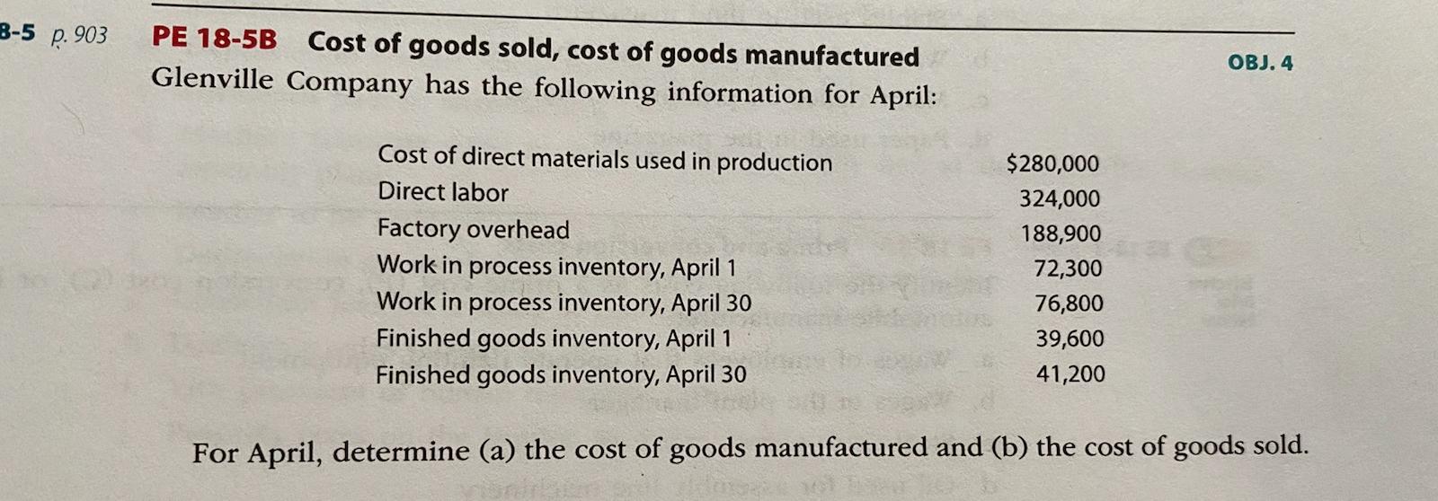 18-5 Cost of Goods Sold, Cost of Goods Manufactured Gauntlet Company has