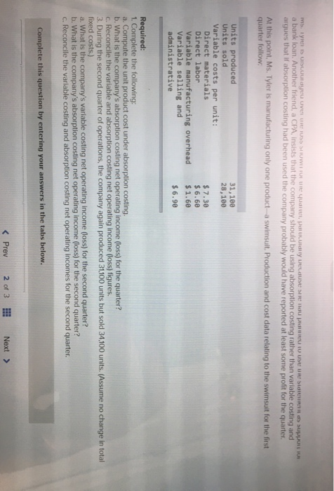 L06-2, LO6-3] Tami Tyler opened Tami's Creations, Inc., a small manufacturing company