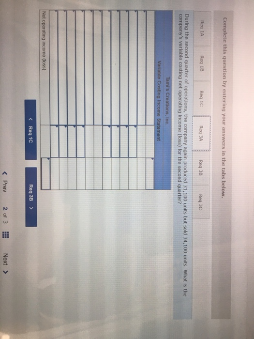 friend who has just completed a course in managerial accounting at State