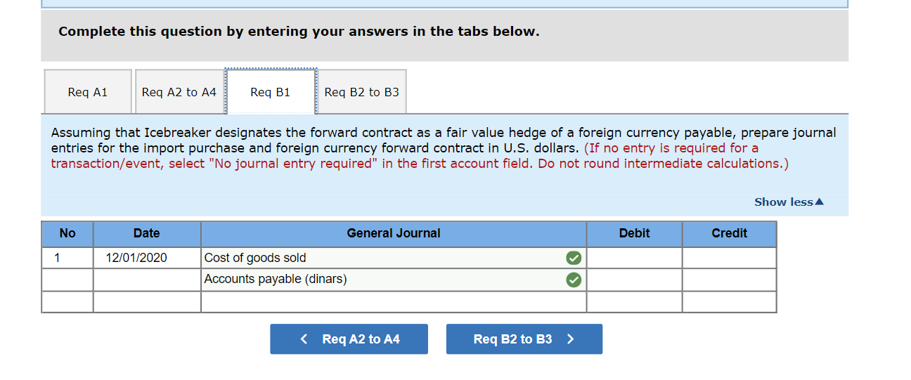 be made on March 1, 2021. The materials are consumed immediately and