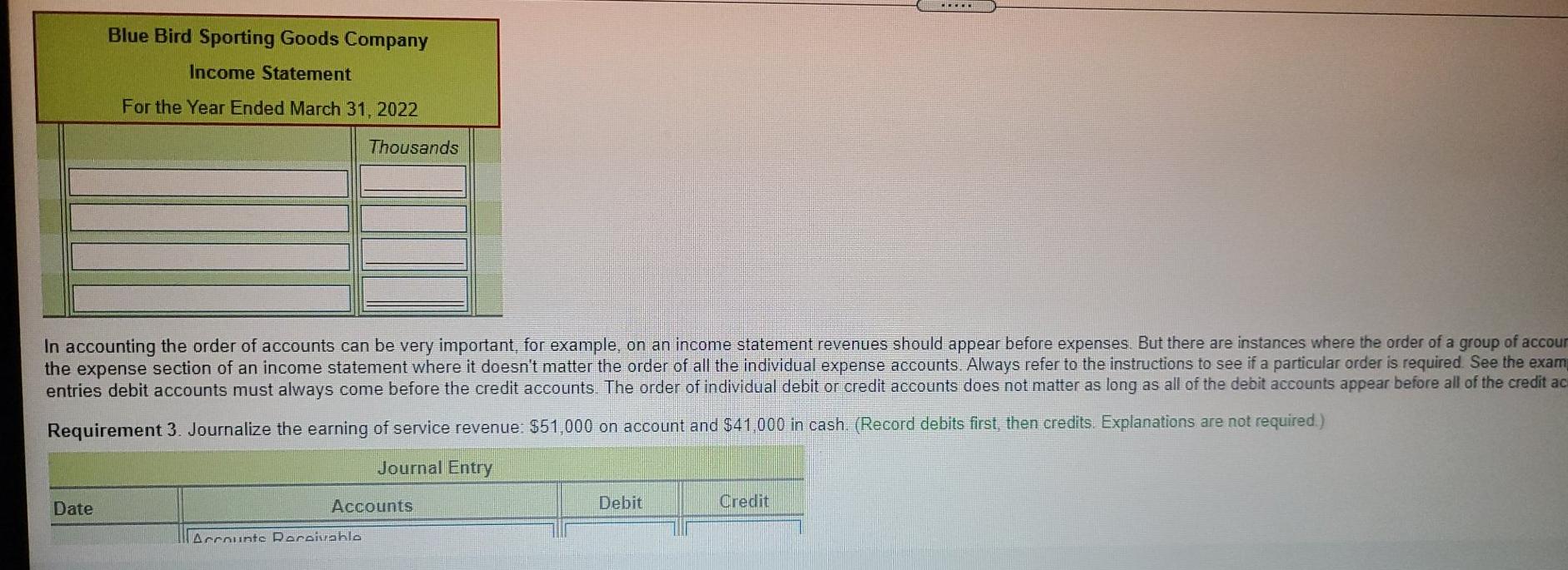 63,300 STOCKHOLDERS' EQUITY Common stock 22.500 Retained earnings 15.200 Total stockholders' equity