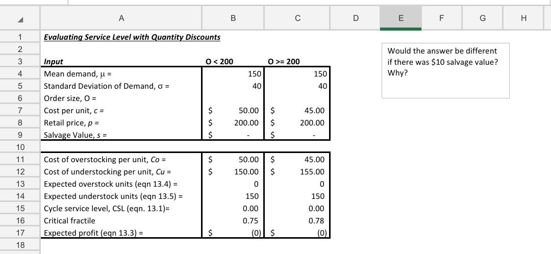  2 A B D E F G H 1 Evaluating Service