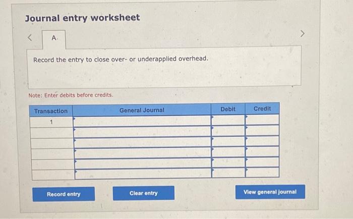 LO P4 A company applies overhead at a rate of 150% of