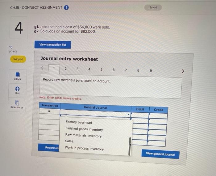 summary Journal entries to record the following transactions for a company in