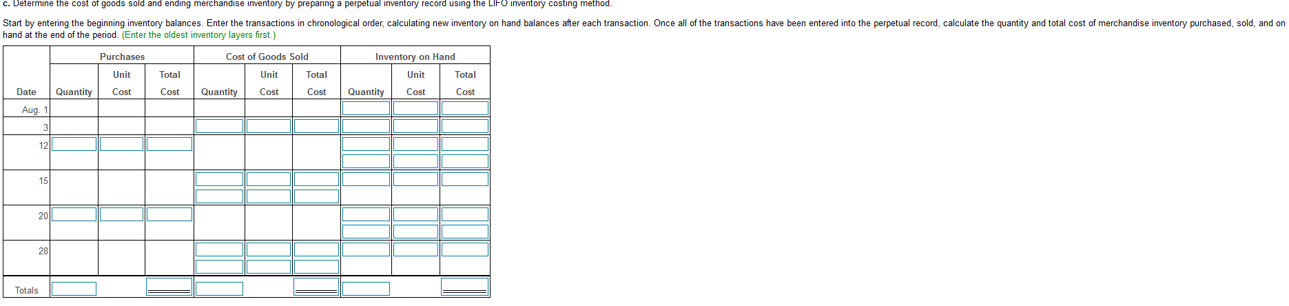 each Sold 3 books @ $25 each Print Done Requirements . X